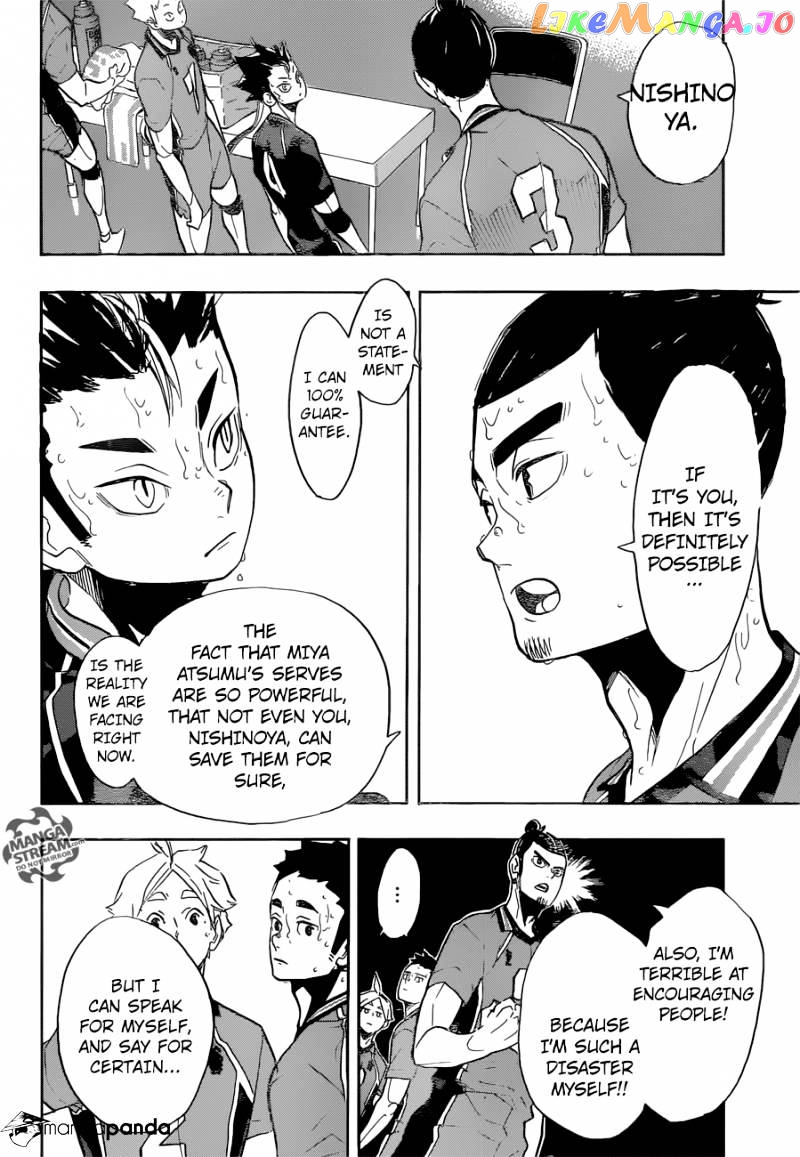 Haikyuu!!, Chapter 275 image 14